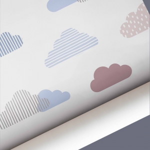 Papel pared CLOUDS