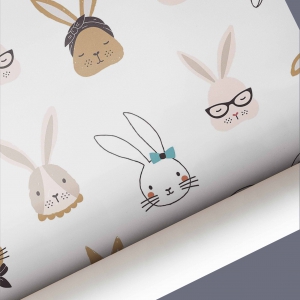 Papel pared COOL RABBITS 