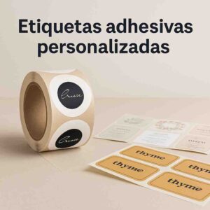 Pegatinas Personalizadas en Rollo | Etiquetas adhesivas a medida