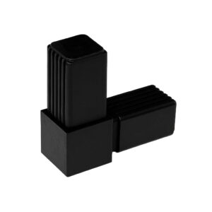 Unión "L" para Tubo Cuadrado 30 x 30 mm – Poliamida