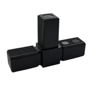 Unión "T" para Tubo Cuadrado 30 x 30 mm – Poliamida